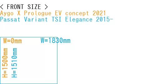 #Aygo X Prologue EV concept 2021 + Passat Variant TSI Elegance 2015-